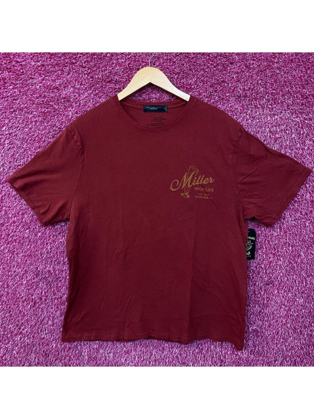 Junk Food Clothing Miller High Life Sportsman's Club T-Shirt XL